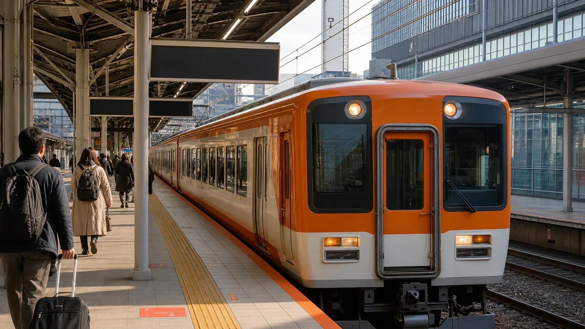 Kyoto to Nara train route from Kyoto Station