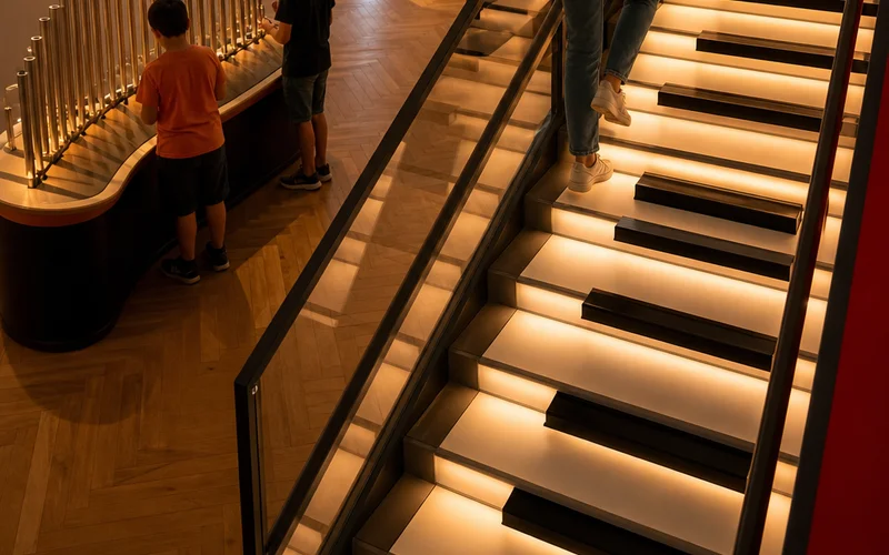 interactive sound playground interior Vienna.