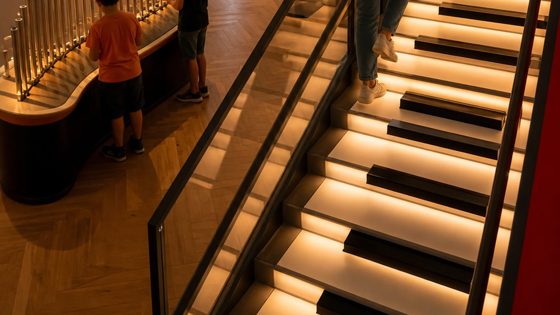 interactive sound playground interior Vienna.